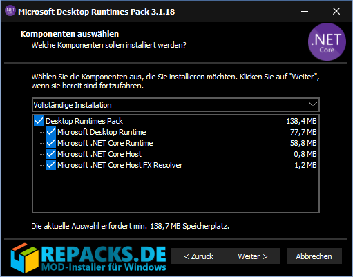 Microsoft windows desktop runtime можно ли удалить